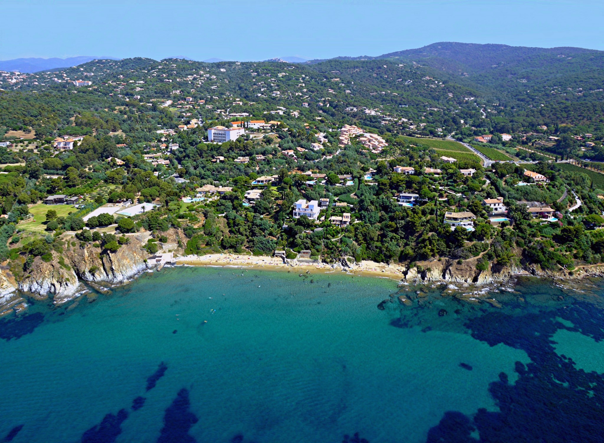 discover escape La Croix Valmer beaches