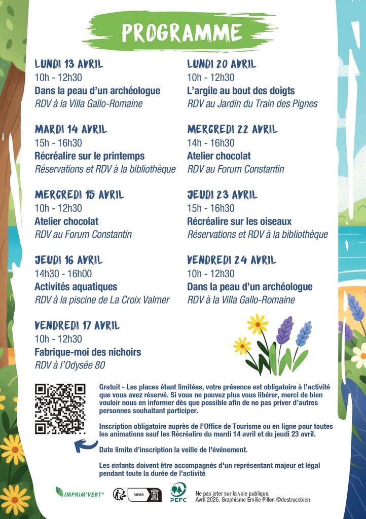 Programme pichoun printemps
