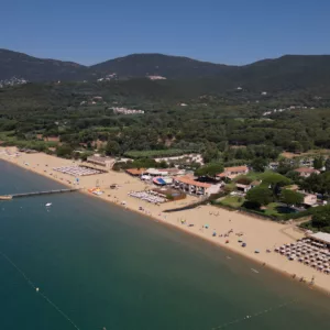 plage du Débarquement, grande plages avec des plages privées pour les vacances.